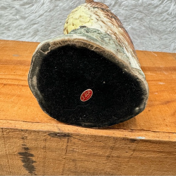 Vintage Rare Isco Ceramic Owl Figurine Statue Cabin Decor - Picture 9 of 10